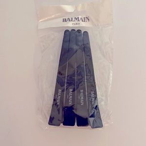 NWT Balmain Hair Couture Hair Clips - black